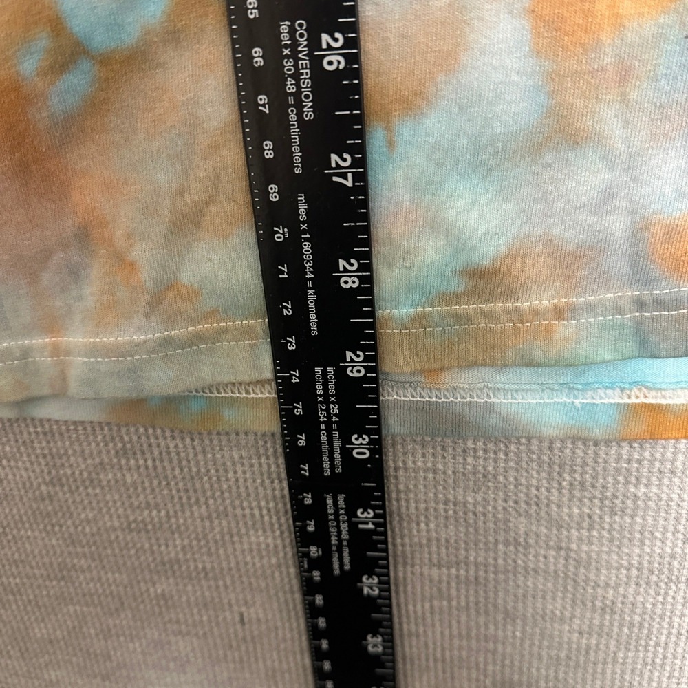 Hanes Heavyweight Barack Obama Tie Dye Graphic T-Shirt Multicolor Mens Size XL - Picture 5 of 16